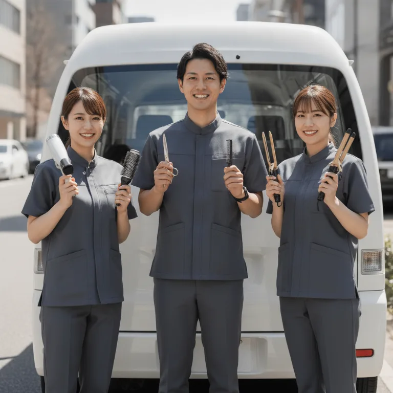 高級美容室 のチーム: 新居浜市